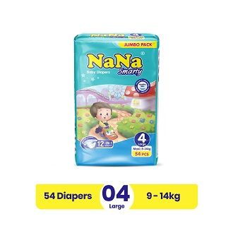 NaNa%20Smarty%20Diapers%20-%20New%20Jumbo%20Pack%20-%20Large%20Size%204%20-%2054%20Pcs%20-%209-14kg%20-%20Image%202