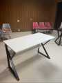  Computer Desk| Study table|Home Office Furniture|Gaming Desk with 25mm Strong Metal Wood Structure. 