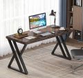 Office Table Desktop Table with Book Shelf Office Desk Book Shelf Laptop Table Computer Table Study Table Writing Table Home Table 48". 