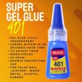 VADHARYA 401 Super Gel Glue Strong Adhesive False/Fakee Nail Glue Multi-Function Adhesive for Press On Nails, Glass, Wood, Jewelry, Shoes 20 Grams. 