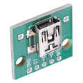 10X Mini 5P USB to DIP Adapter Board for 2.54mm DIY. 