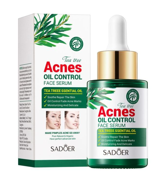 Sadoer Acnes Tea Tree Essence Oil & Face Serum 30ml