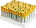 Gel and Clot Activator Vacuum Tubes 3 ml 100 Pcs Blood Collection Tubes. 