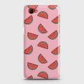 Oppo F7 Youth Realme 1 Cover - SkinLee HQ Hard Case - Pastel Watermelon - SKINLEE-266-1-380-243. 