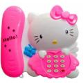 Musical Hello kitty  & doremon telephone Toy for kids. 