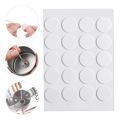 CANDLE WICK STICKERS - CLEAR DOT STICKERS - 20PC , 15mm Candle Wick Stickers Candle Making Round Sticker for Wax Fixed Podaz. 