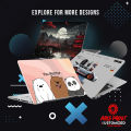 marvel Laptop Skins, Universal Vinyl Anti-Scratch Stickers, Suitable for MAC BOOK And Other Notebooks, 39X28 cm. 