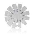 Bevel Gauge Round Shape 15-120° for Measuring Angle. 