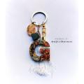 Alphabetical keychain , letter G. 