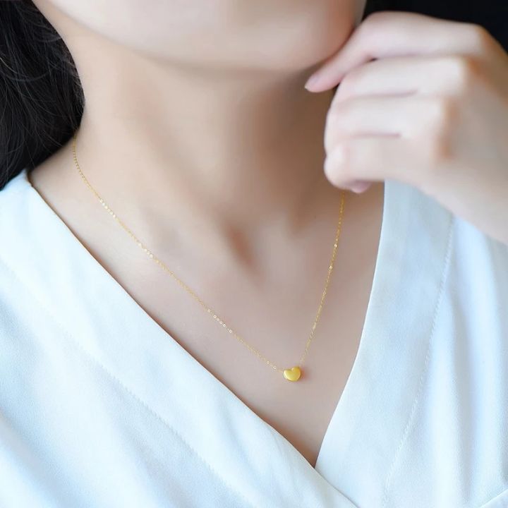 24K%20Gold%20Plated%20Heart%20Pendant%20Necklace%20for%20Women%20-%20Image%205