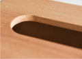Bamboo Wood Tissue Box. 