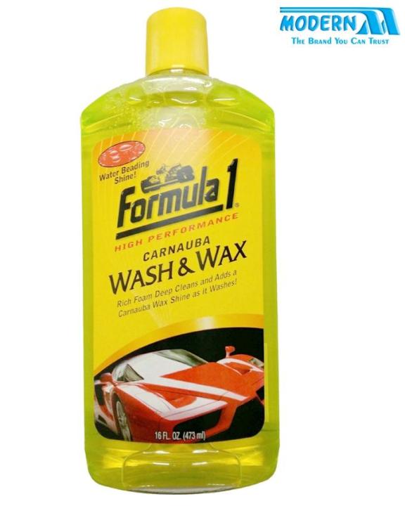 Shampoo farmula1 wash & wax 473ml