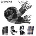 ECHIDNA Men Winter Scarf Tassel English Stylish Washable Men Muffler. 