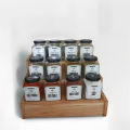 Wooden Spice Rack/Jar Stand Multipurpose Kitchen Organizer. 