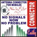 Emily Antenna Connector For all Mobiles Phones Smartphones for room and basement  For Network Signals Enhancement Enhance Signals where network signals are week ideal for major signals problems solution  Connect one end your antenna and other with mobile. 