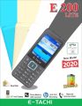 Etachi E200 Lite, Without Camera, 2.4 Inch Display, 3200mAH Big Battery, DUal Sim, PTA Approved, 3 Super LED Torch, Auto Call Recording, Reject Unknown Callers, Wireless FM radio, Audio & Video Player, 1 Year Brand Warranty. 