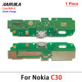 USB Charging Port Board Flex Cable Connector For Nokia G11 G21 G10 G20 G30 G50 C20 C21 Plus C30 C2 C1 With IC Microphone Board. 