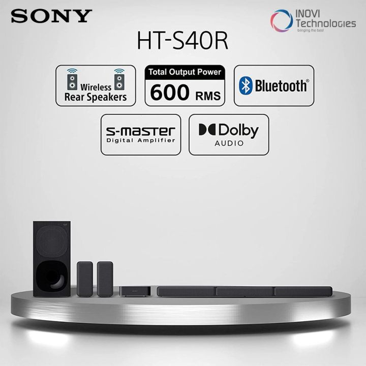 SONY%20HT-S40R%205.1ch%20Home%20Cinema%20with%20Wireless%20Rear%20Speakers%20Sound%20Bar%20With%20One%20Year%20Official%20Brand%20Warranty%20-%20Image%202