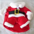 Halloween Christmas Cat Costume Funny Santa Claus Clothes For Small Cats Dogs Xmas New Year Pet Cat ClothesDolls Accessories. 