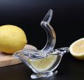 Manual Lemon Juicer, Acrylic Manual Lemon Slice Squeezer, Hand Juicer for, Orange, Lemon and Lime, Bird Shape. 