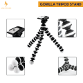 Gorilla Tripod Stand, Octopus Flexible Tripod Stand For Mobile And Cameras, Portable and Adjustable Octopus Tripod By Anzik Store. 