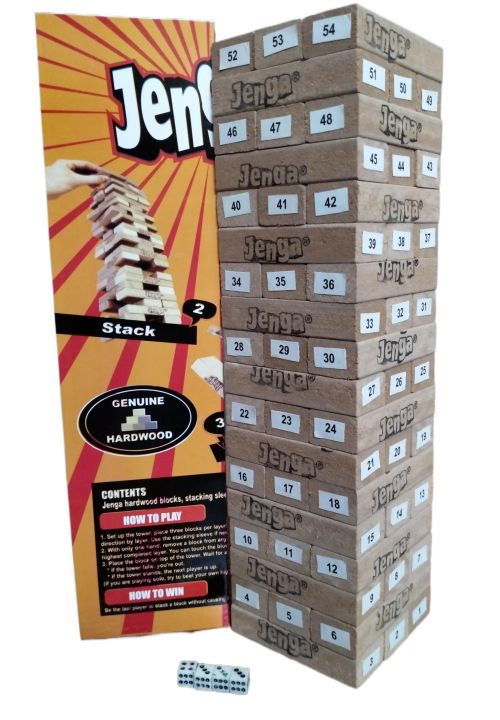 54pcs%20Jenga%20Game%20-%20Wooden%20Blocks/%20Stacking%20Tumbling%20Tower%20Game%20for%20Kids%20(Age:%206%20and%20Up)%20-%20Image%204