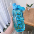 1500ml/2000ml/2500ml large-capacity plastic water cup outdoor men's and women's fitness sports belt handle summer explosion-proof space cup. 