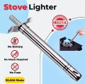 Spark Lighter| Electronic Stove Metallic Lighter - Kitchen Gas Stove Lighter| Stainless Steel, No Refill , No Batteries, No Cells required. 