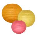 2 Pieces Pack - Small Hanging Paper Lanterns 8 Inches Size For Birthday Wedding Bridal Shower and Other Decorations. 
