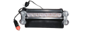 8 LED Visor Dashboard Universal Emergency Strobe Flashing Light Blue & Red. 