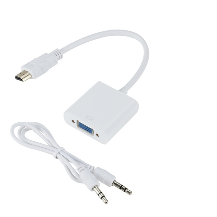 HDMI to VGA Converter HDMI to VGA Adapter With Audio Function And AUX Cable