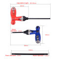 Double Sided T Type Screwdriver Handle Tool, Reversible T-handle Screwdriver Repair Maintenance Tool. 