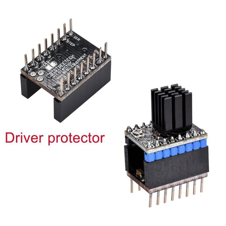 Silent Step Stick Protector Stepper Motor Driver Away Grain Filter To A4988/DRV8825/TMC2208/TMC2130 Driver For  Parts