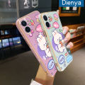Dienya For Xiaomi MI Redmi Note 10 Pro Max Case Cartoon Radish Rabbit Pattern Luxury Plating Silicone Phone Cases Fashion Shockproof Soft Case Full Cover Camera Lens Protection Shell. 