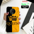 Infinix Note 7 Back Cover - Queen Soft Case. 