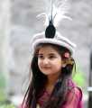 Chitrali 100% Wool hat Cap Pakol Handmade Topi + Feather. 