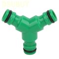 Dsubuy 10PCS 3 Way Water Hose Coupling Y Connector Premium Plastic Adapter Coupler For Garden Irrigation. 