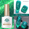 BORN PRETTY Super Shine Cat Magnetic Gel Nail Polish Sparking Shiny Varnish UV Gel For Nail Art Design Magnetic Manicure. 