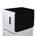 Fridge Cover 100% Dustproof Refrigerator-Waterproof Cover With 6 Pocket. 