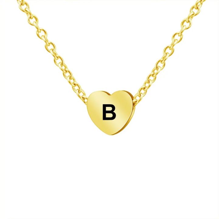 A-Z%20Heart%20Shape%20Pendant%20Necklace%20-%20Stainless%20Steel%20-%20Initial%20Letter%20Necklace%20-%20Image%202