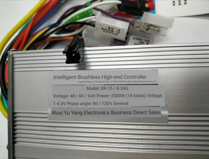 48-64V%202000W%20BLDC%20Brushless%20Controller/Ebike%20Intelligent%20High-end%20Controller%20for%20Electric%20Bicycle/Scooter/%20Motor%20Controller%20Power%20Supply%2018%20MOSFET%20Tubes%20-%20Image%204