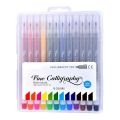 Mungyo Fine Calligraphy Pen Set Of 12 Assorted Colours. 