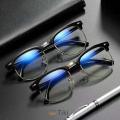 Eyeglasses Anti-radiation Replaceable Lens Computer Protection anti blue rad glasses/Half Metal glass for women. 