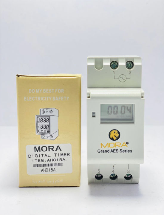 MORA Electronic Weekly 7 Days Programmable Digital TIME Relay Timer ...