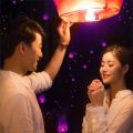 【Ele Flying KongMing Lantern ing Lamp Paper Sky light. 