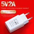 5V 2A EU Plug Adapter USB Wall Charger for Samsung iphone Xiaomi Mobile Phone Charger for ipad Universal Travel AC Power Charger. 