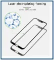 For Huawei Honor Play 9D Full Glue Tempered Glass Screen Protector Edge To Edge - Black. 