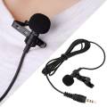Buy 1 Get 1 Free Mic lavalier audio Collar Microphones For Mobile, Cameras Computers online classes and much more with 3.5mm pin black color. 
