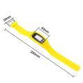 convenient Fitness Tracker Wrist Watch Pedometer Sports Step Count LCD Display Smart Bracelet Waterproof Silicone Exercise Pedometer Adult Kid Sport Supplies. 