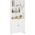 Storage Cabinet with 2 Doors, Cupboard for Books Mini Oven Kitchen Cabinet, 2 Doors. 